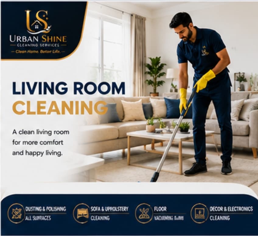 Living Room Cleaning