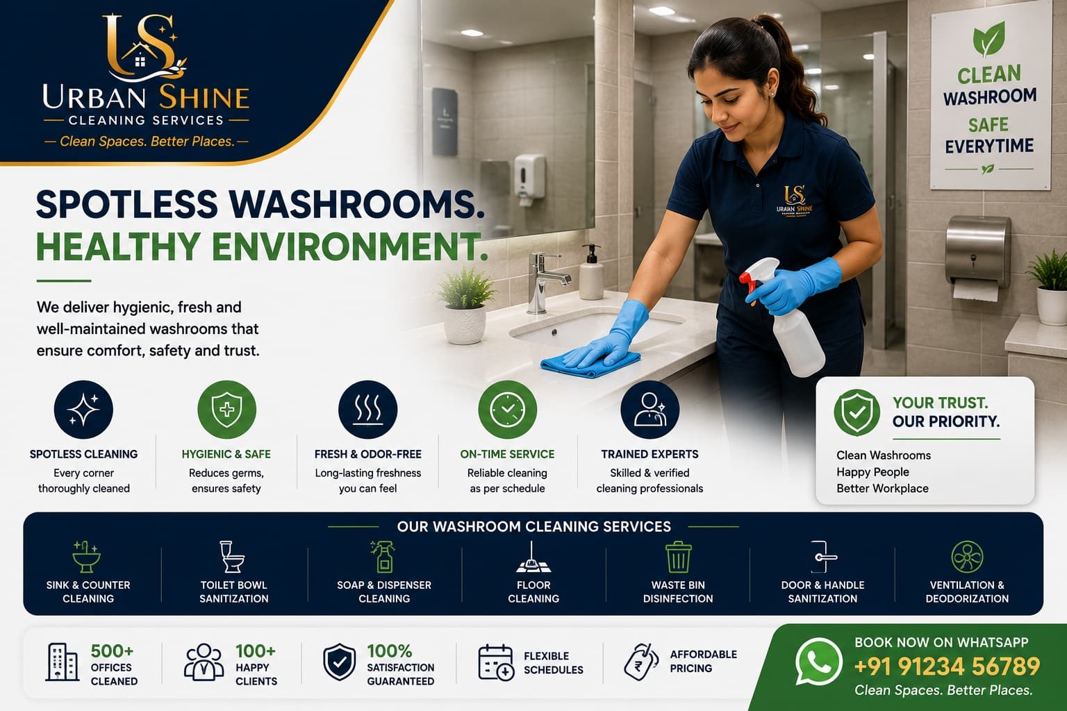Washroom Cleaning